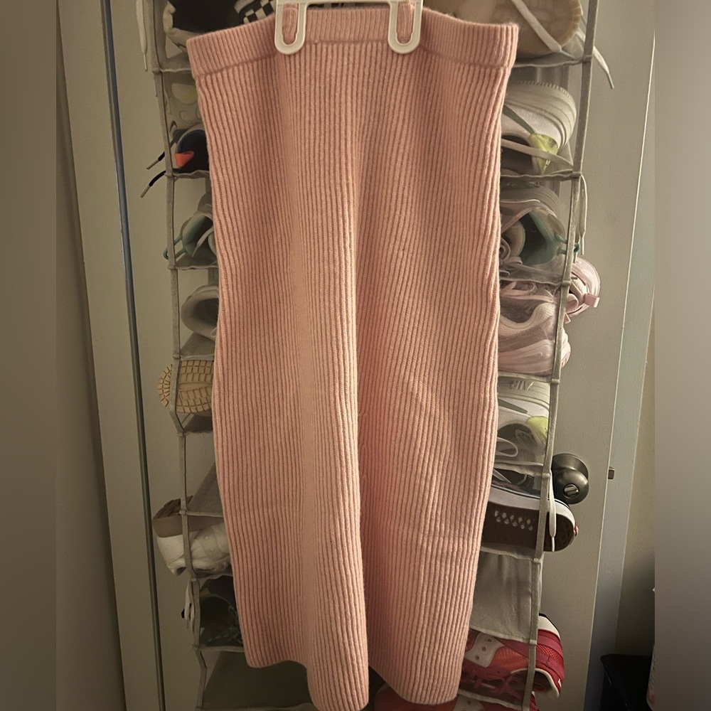 Pink skirt